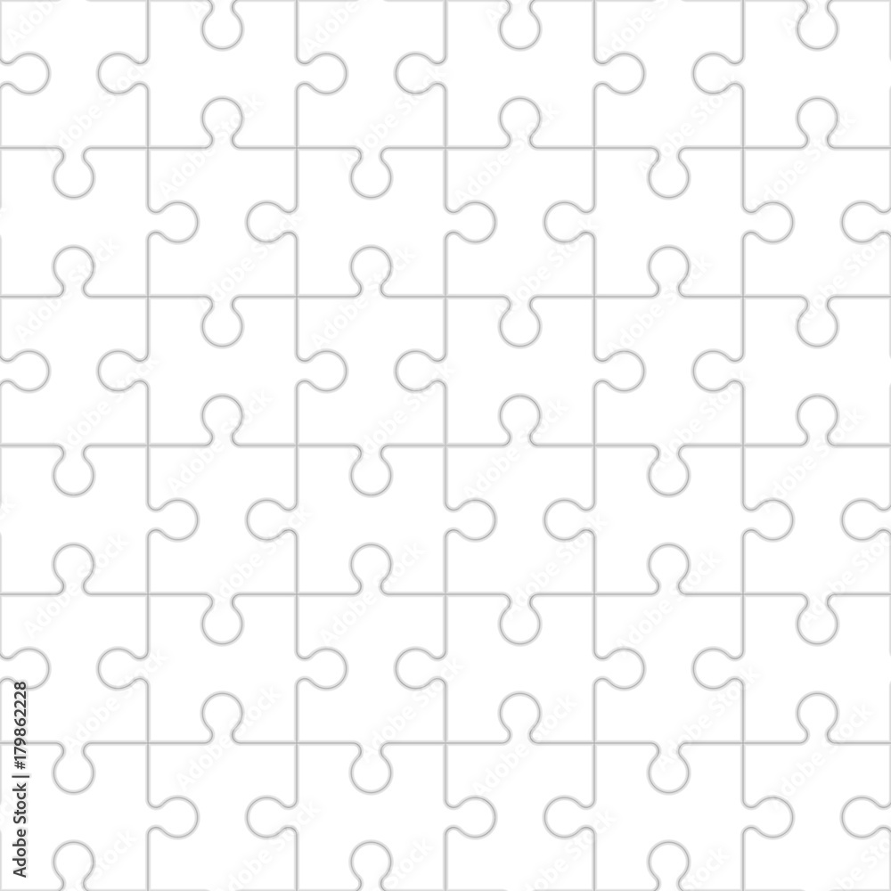 Puzzle piece business presentation