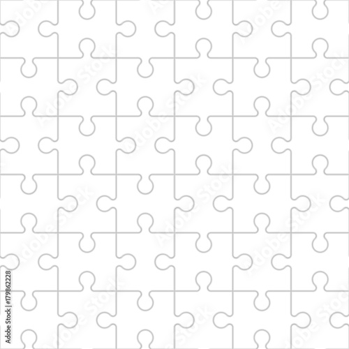 Puzzle piece business presentation