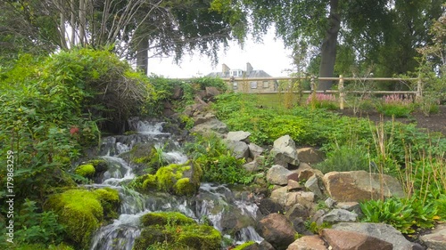 Stream in Royal Botanic Garden of Edinburgh