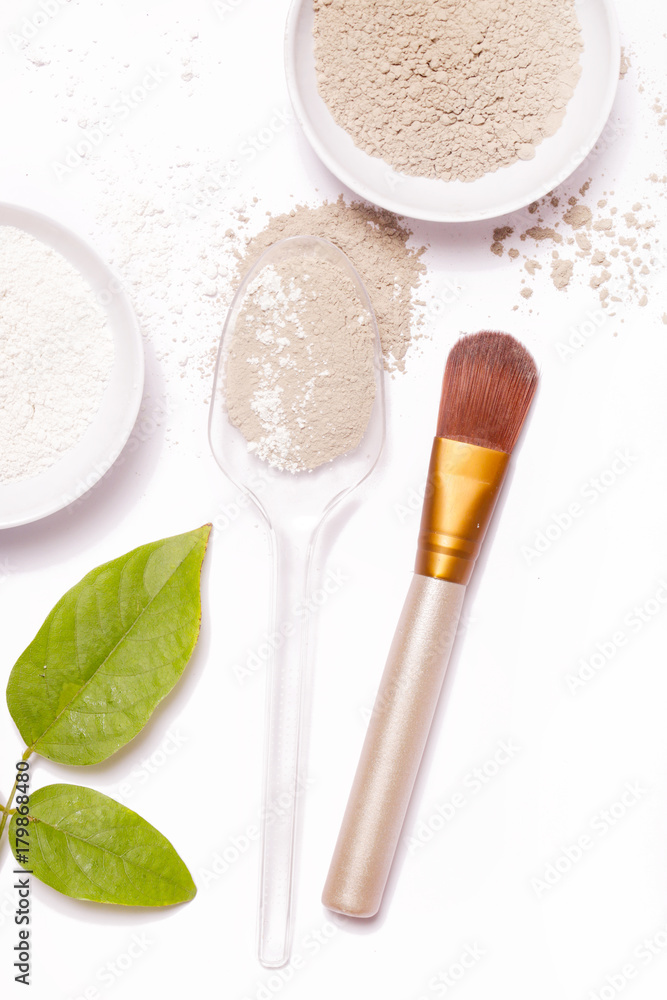 Clay powder facial mask Clay powder facial mask