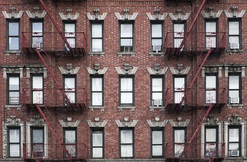 Old apartment building Manhattan, New York City