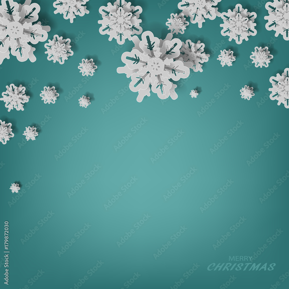 Vector illustration of a snowflake paper for Christmas Background - eps 10. New Year Cards Vector illustration of a snowflake paper for Christmas Background - eps 10. New Year Cards
