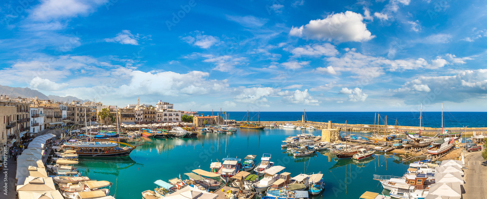 Harbour in Kyrenia (Girne), North Cyprus