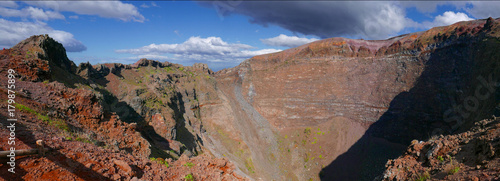 Panoramic Vesuvius Crater