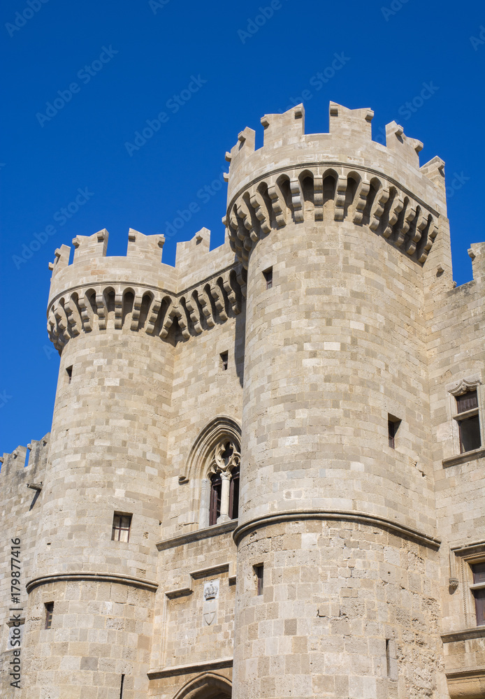 The Palace of the Grand Master of the Knights of Rhodes, Greece