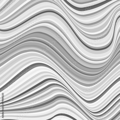 Abstract background with crooked lines. The curvature of space.