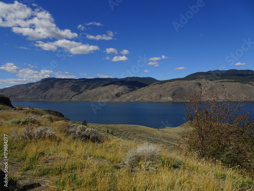 Kamloops Lake in the Rocky Mountains in British Columbia, Canada