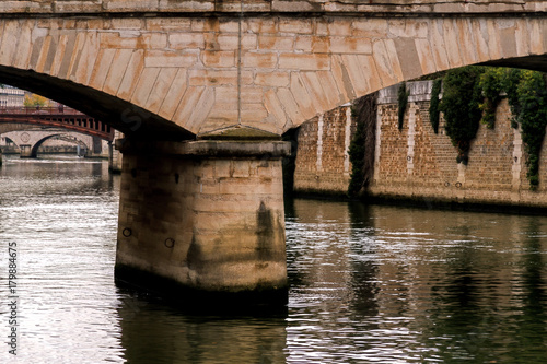 Paris bridges Seine river © igordabari