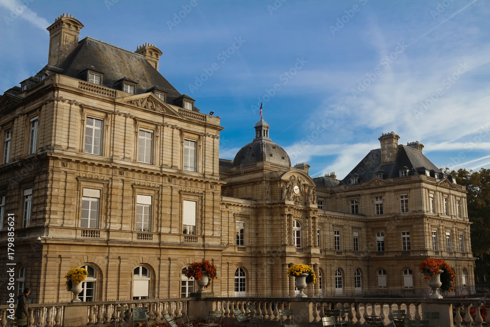 The Luxembourg palace, Paris, France.