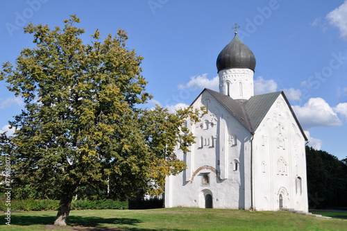 The Church of the Transfiguration of the Savior on Ilin is a temple in Veliky Novgorod, famous for the fact that in it the frescoes of Feofan the Greek photo