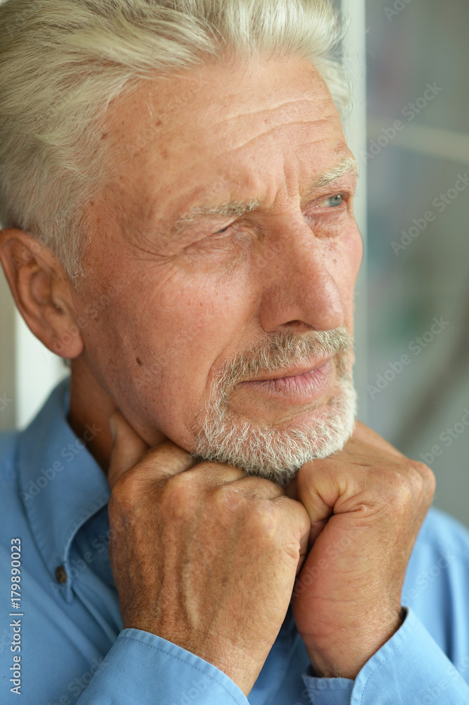 Portrait of senior man Portrait of senior man