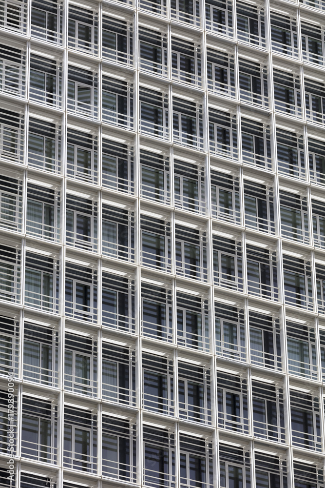 White building in Tel Aviv. Israel. White building in Tel Aviv. Israel.