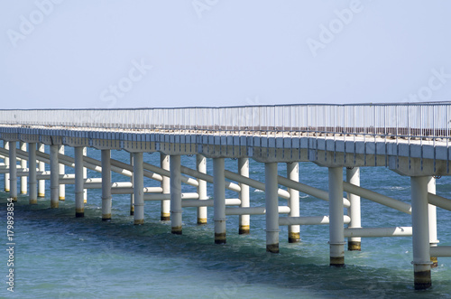 New bridge in the sea, Europe © isabela66