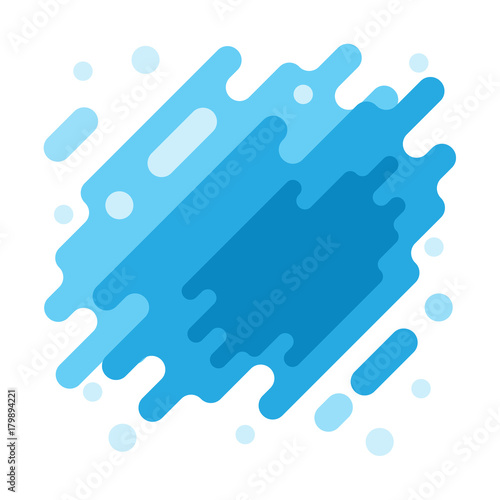 Abstract modern blue design...