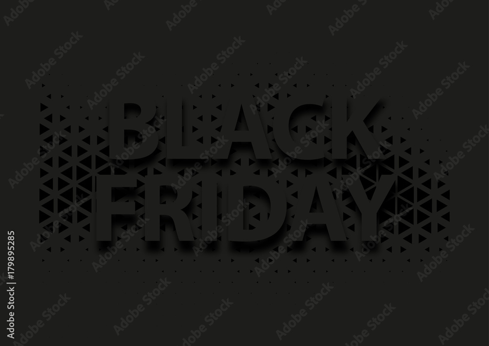 Abstract vector black friday sale layout background. For art template design,brochure, banner, idea, cover, booklet, flyer.