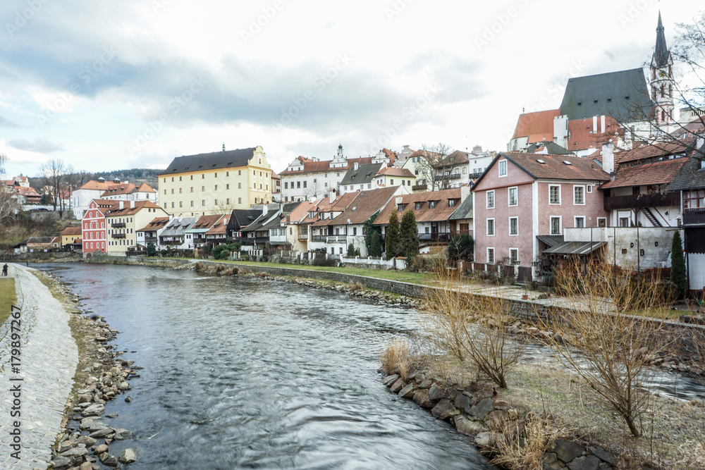 Obraz premium Cesky Krumlov, Czech Republic