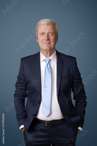 Senior businessman portrait