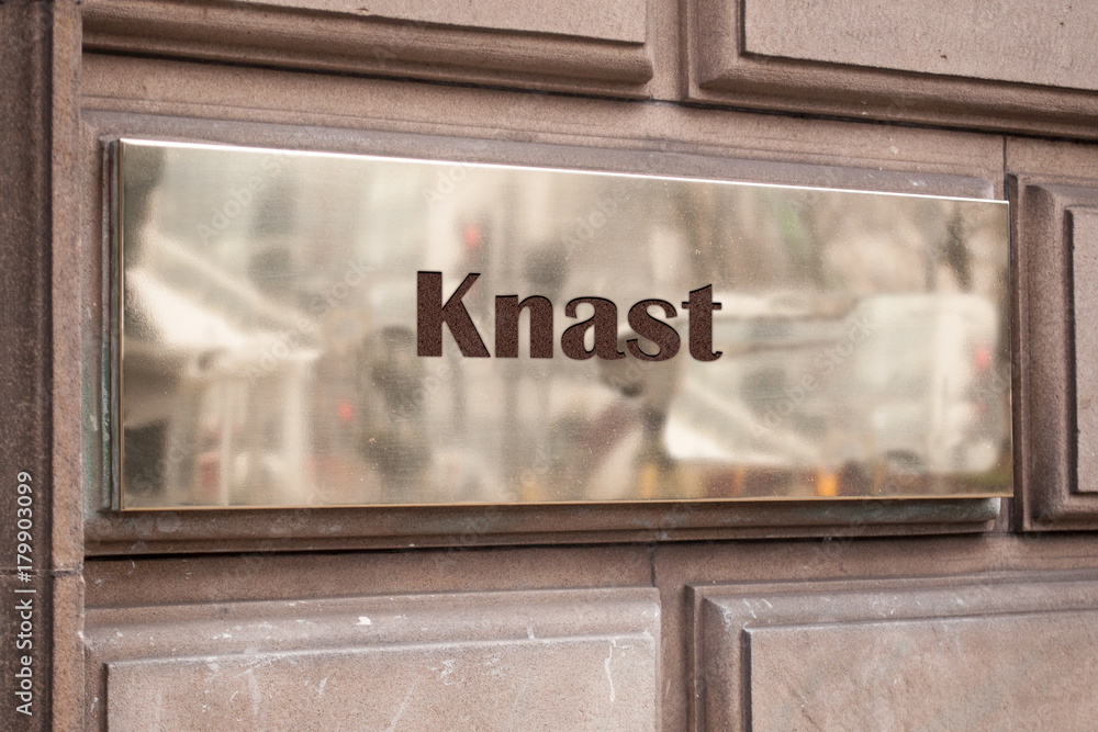 Obraz premium Schild 205 - Knast