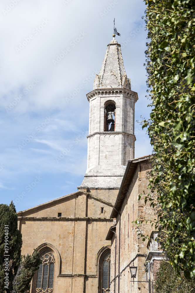 Pienza - Val d'Orcia - Siena - Italy - The town of  Pienza, Is the 