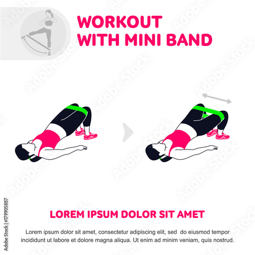 Workout with mini band