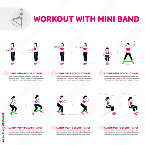 Workout with mini band
