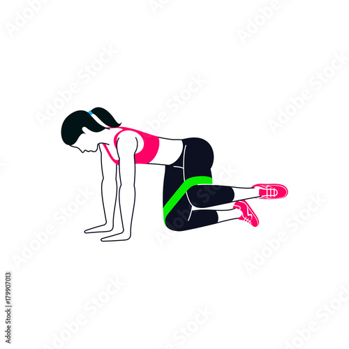 Workout with mini band