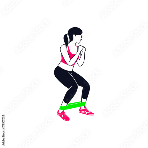 Workout with mini band