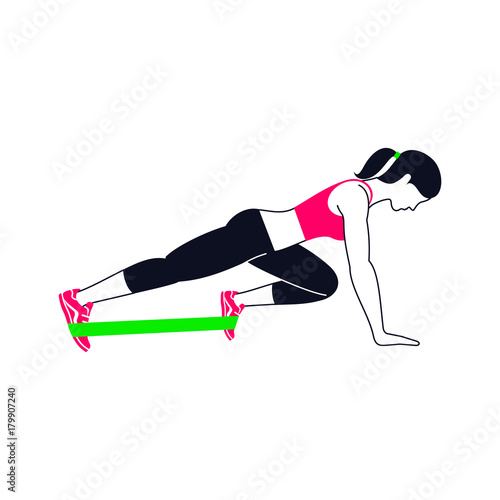 Workout with mini band