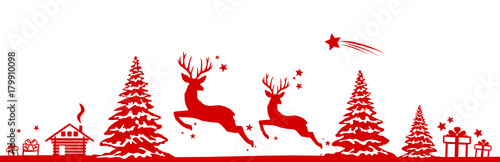 Silhouette Weihnachten