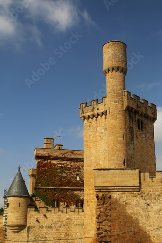 Navarre beautiful autumn landscapes in Spain. Travel Europe. Tourism Spain.