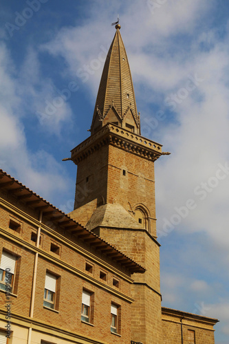 Navarre beautiful autumn landscapes in Spain. Travel Europe. Tourism Spain.