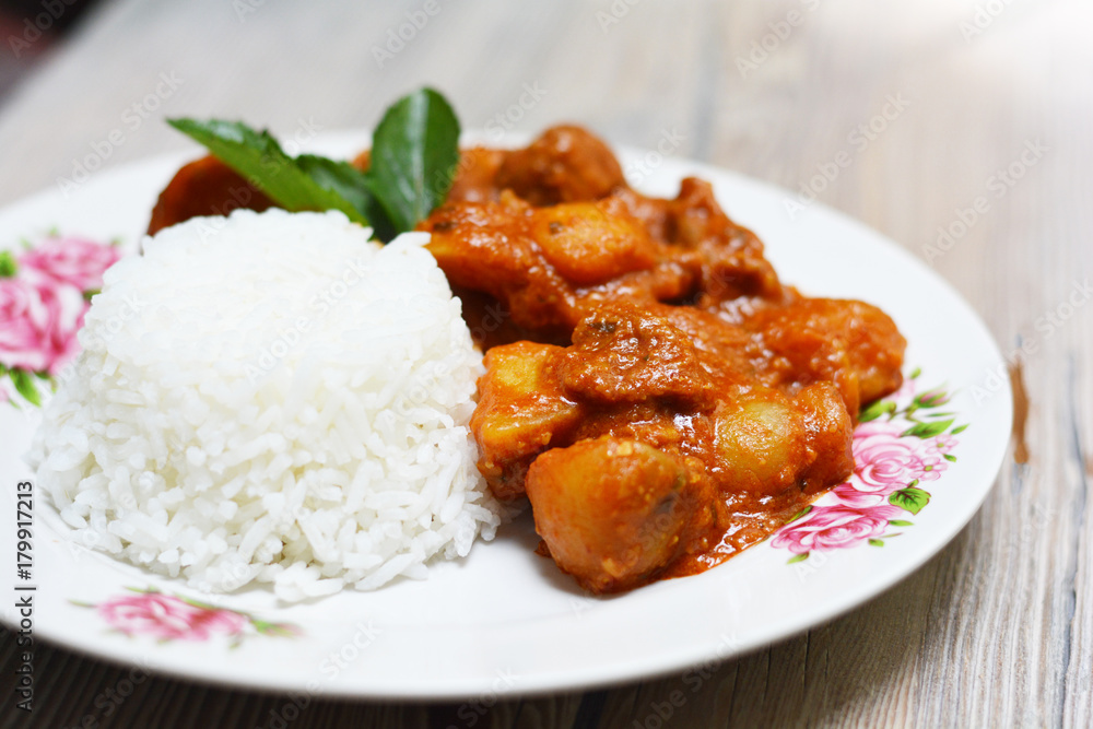 Typical dish from Ayacucho called puca picante.