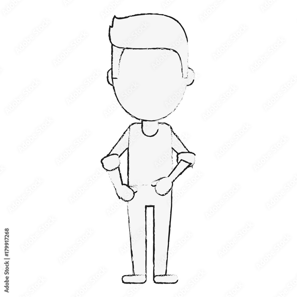 Young man avatar icon vector illustration graphic design Young man avatar icon vector illustration graphic design