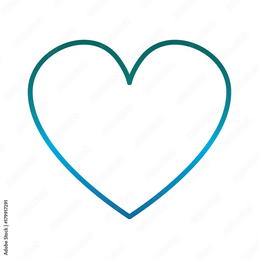 heart Icon over white background vector illustration heart Icon over white background vector illustration