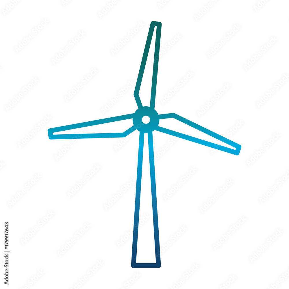 eolic turbine Icon over white background vector illustration eolic turbine Icon over white background vector illustration