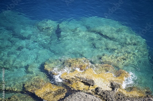 K  ste  Wasser  Meer  Felsen  Fels  Stein  Wellen  Urlaub  Schwimmen  Griechenland  Ruinen  Erholung  Europa 