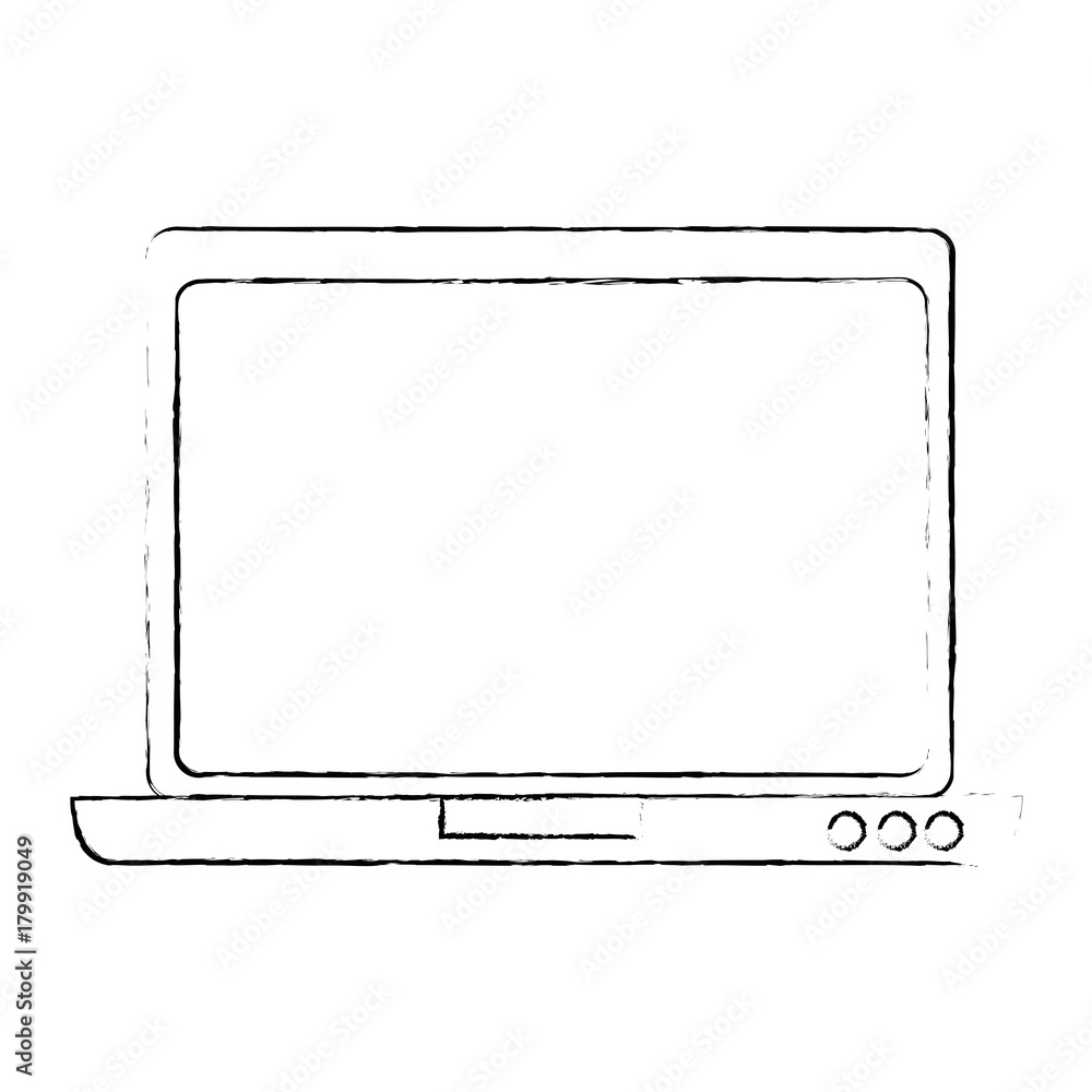 laptop computer isolated icon laptop computer isolated icon