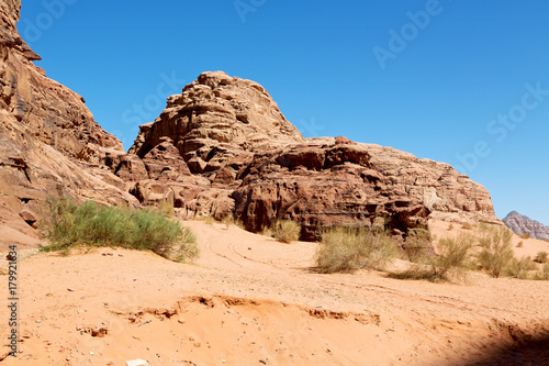 in the desert  sand and mountain adventure destination