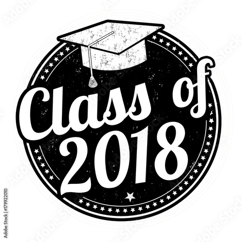 Class of 2018 stamp