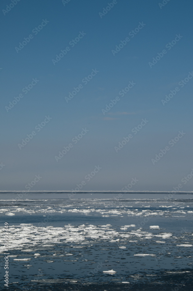 Obraz premium 流氷