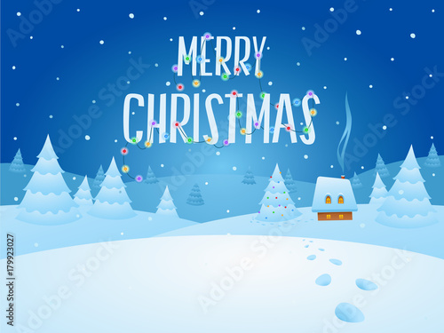 Christmas Lights Vector Illustration
