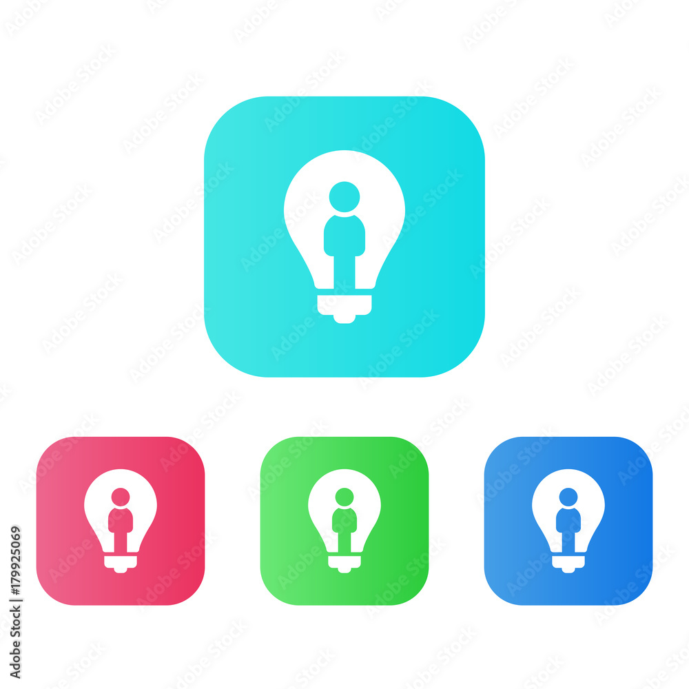 Four Colors - Flat App Icons Four Colors - Flat App Icons
