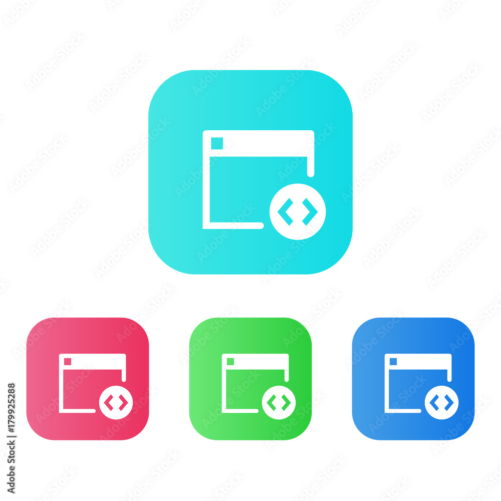 Four Colors - Flat App Icons