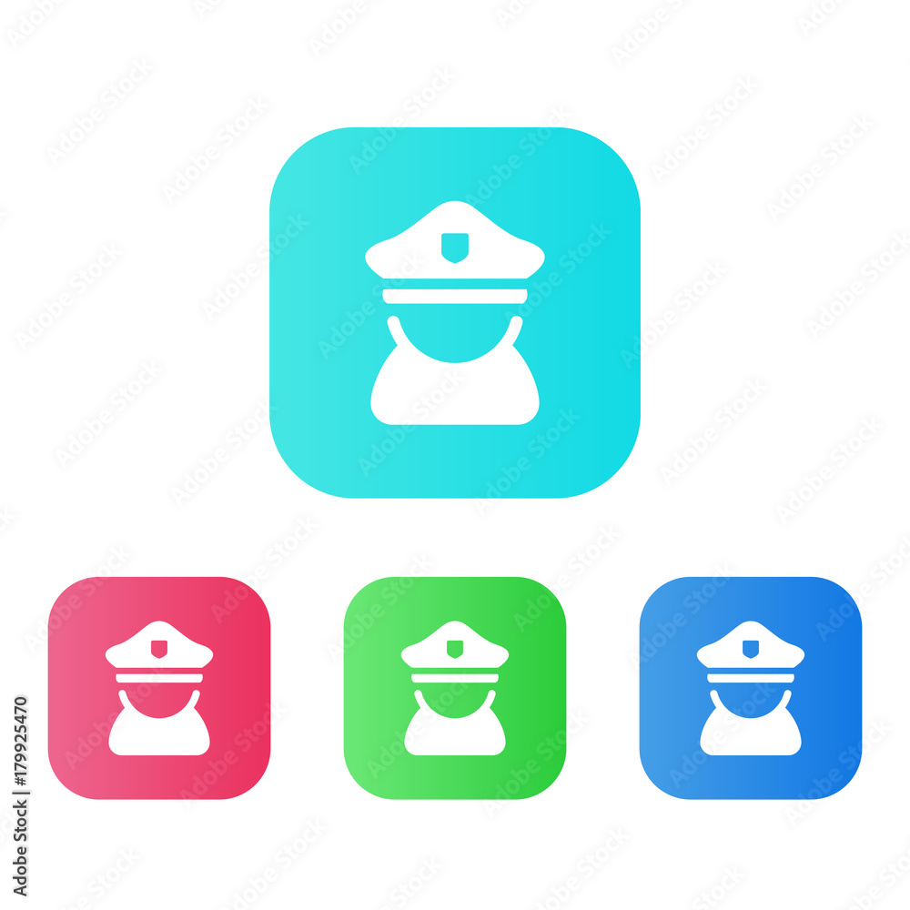 Four Colors - Flat App Icons Four Colors - Flat App Icons