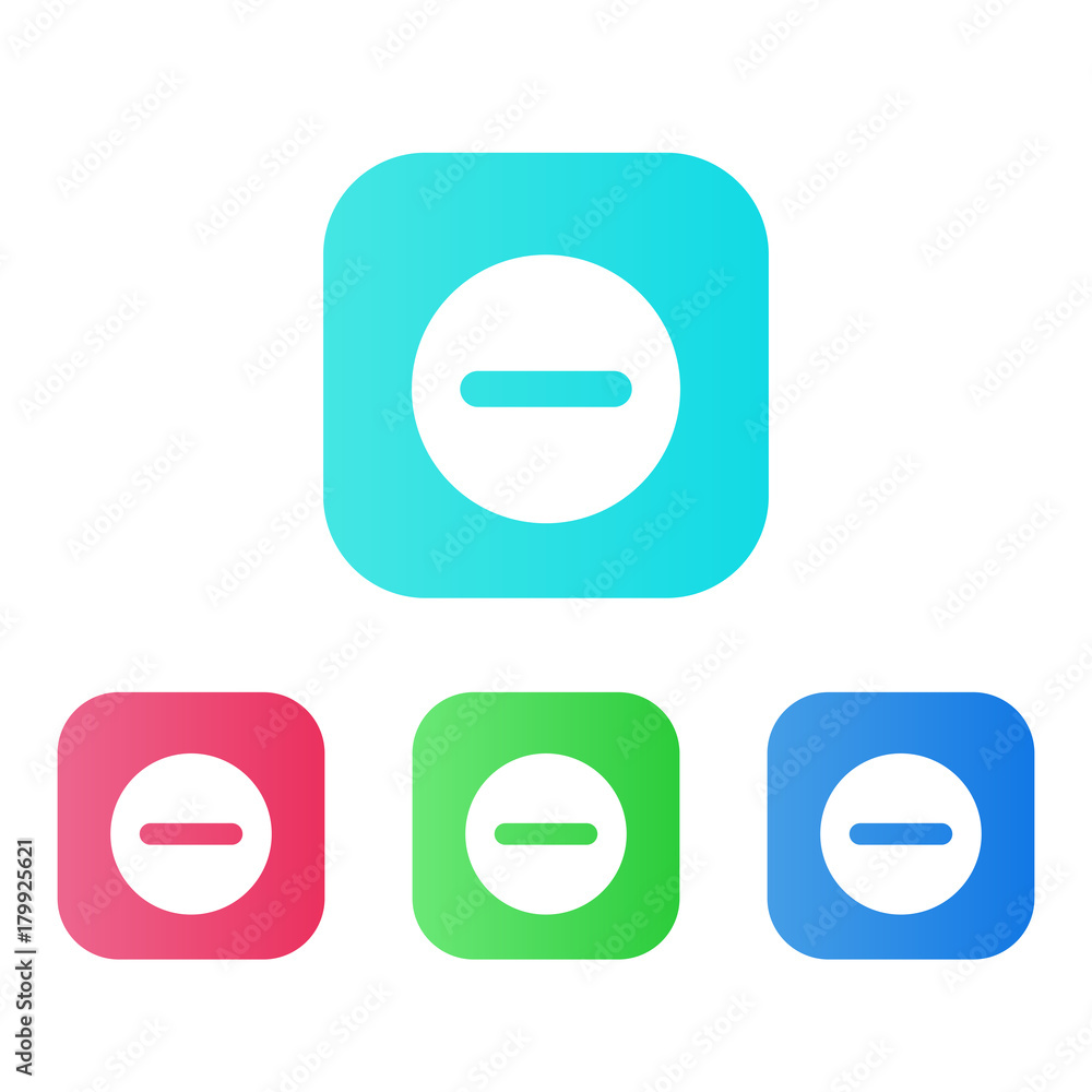 Four Colors - Flat App Icons Four Colors - Flat App Icons
