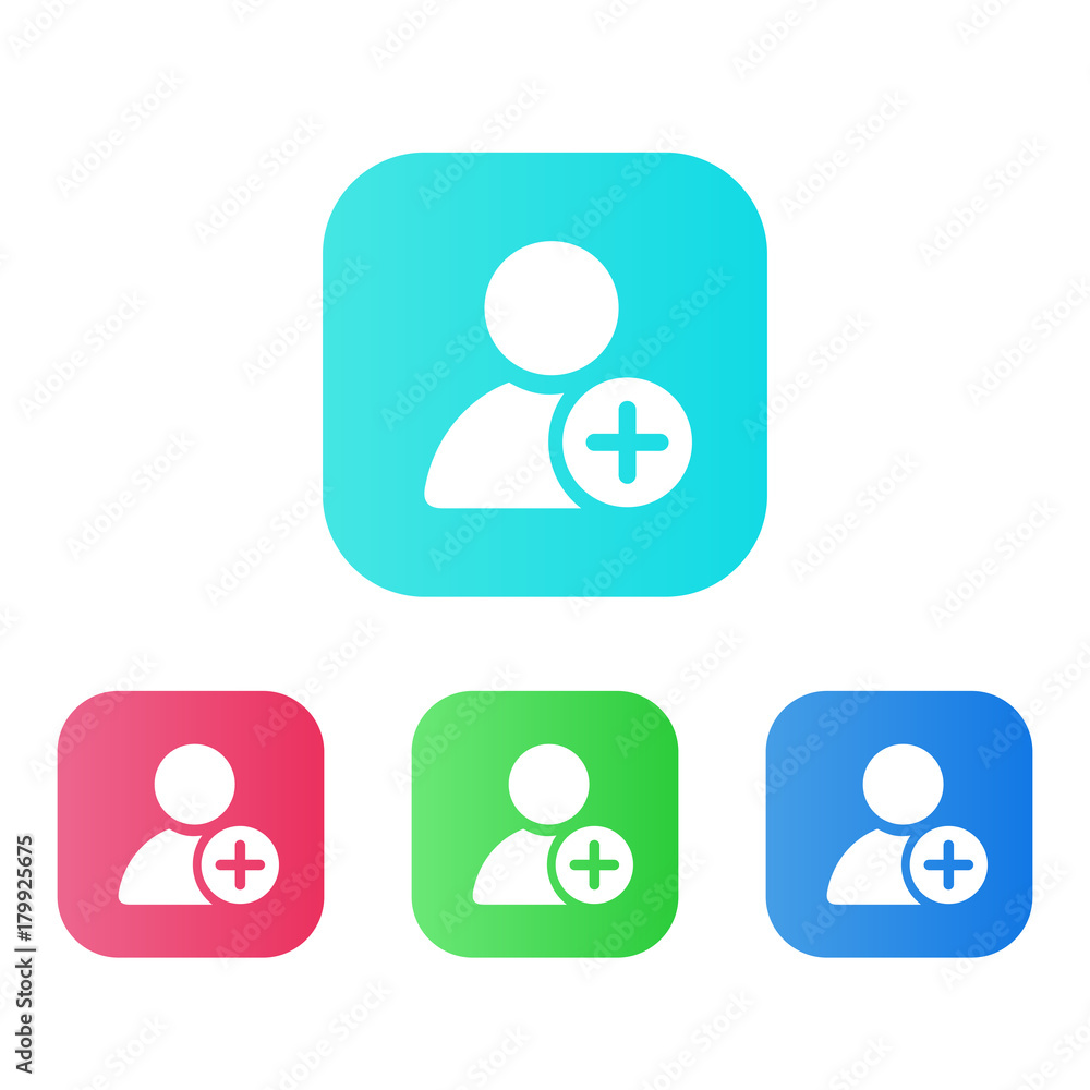 Four Colors - Flat App Icons Four Colors - Flat App Icons