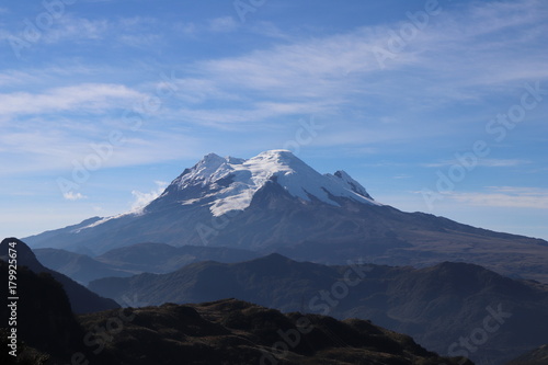 Antisana snow mountain Ecuador