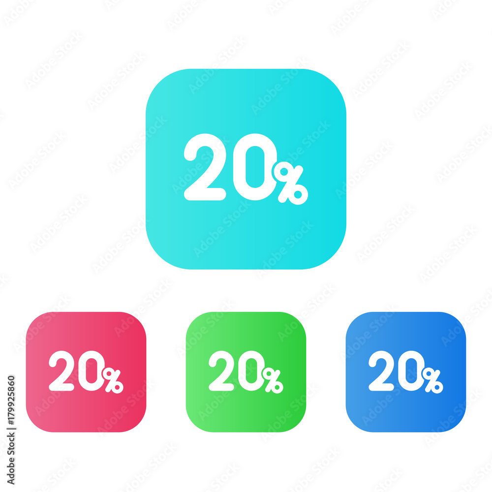 Four Colors - Flat App Icons Four Colors - Flat App Icons