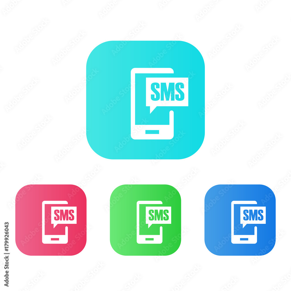 Four Colors - Flat App Icons Four Colors - Flat App Icons