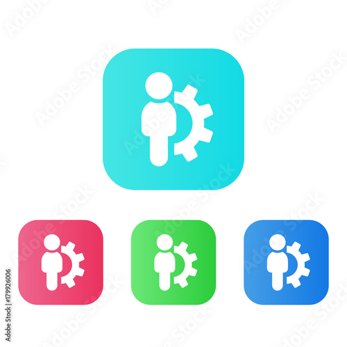 Four Colors - Flat App Icons